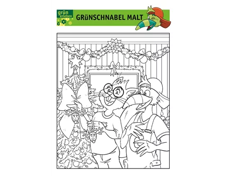 Grünschnabel Malvorlage 7 25