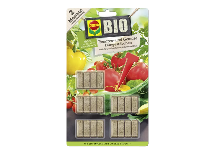 BIO Tomaten- und Gemüse-nDüngestäbchen
