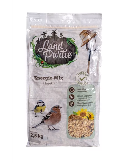 LandPartie Energie-Mix mit Insekten