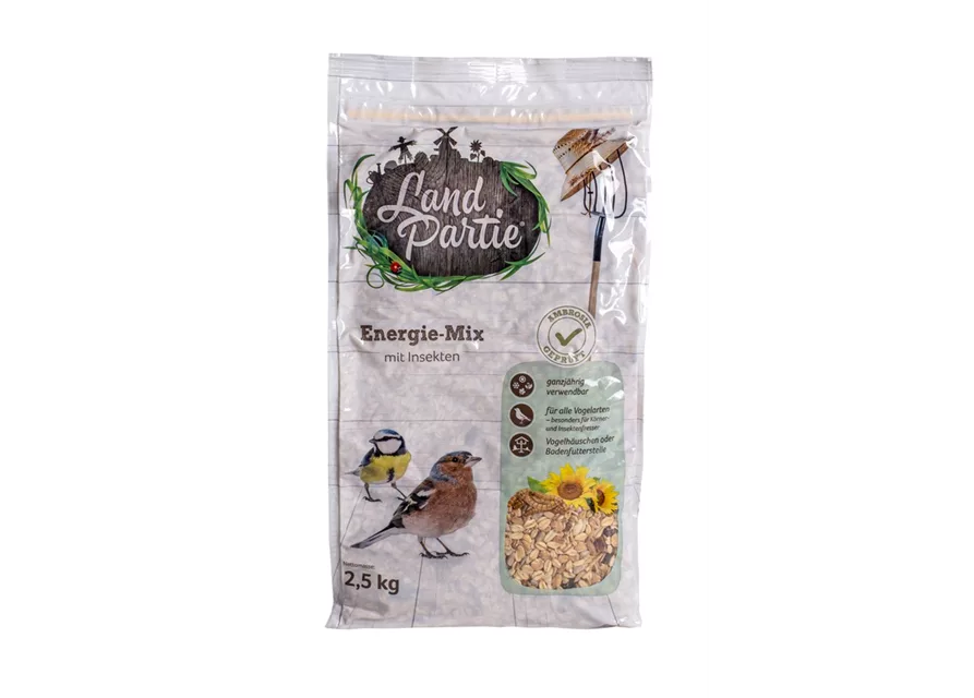 LandPartie Energie-Mix mit Insekten