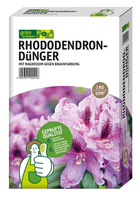 Rhododendron Dnger, Grn erleben - Pflanzenwelt Schaar