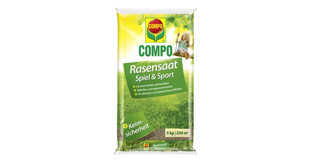 Rasensamen Spiel+Sport, Compo - Pflanzenwelt Schaar