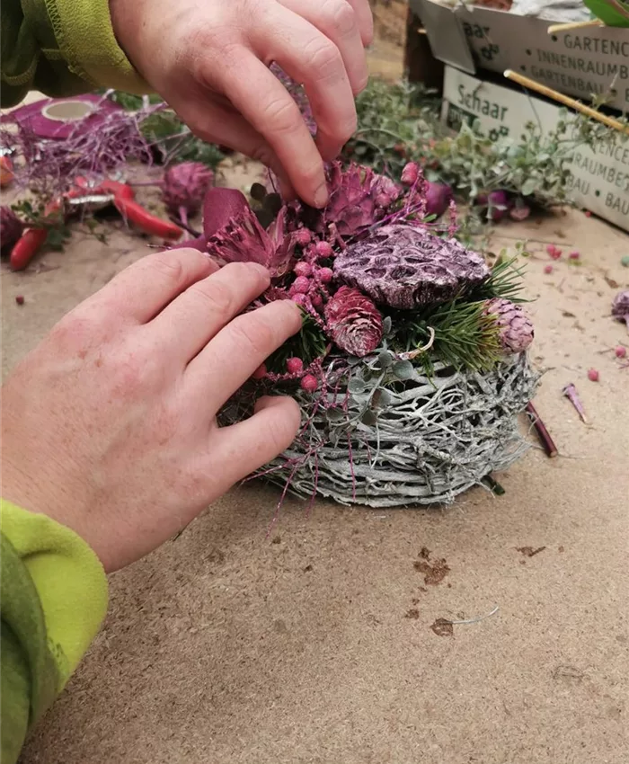 Allerheiligengestecke, Grabschmuck b. Zülpich & Euskirchen